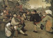 Pieter Bruegel Farmers Dance painting